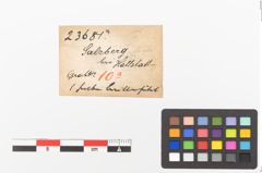 Etiketten zu Bronzebrillenfibel (NHMW-PRAE-023681a)